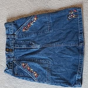 Girls jean skirt